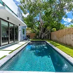 Lux Villa With Pool, Wynwood House By Rovetravel